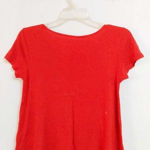 Red Crop Tshirt