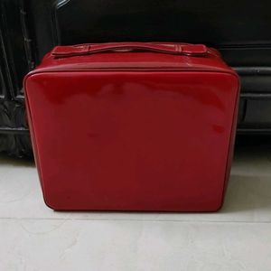 Estee Lauder Red Makeup Bag