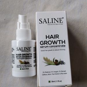 Saline Hair Growth Serum