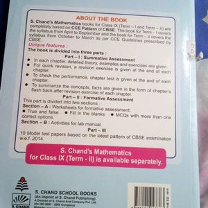 Mathematics For Class 9 Term -1or2