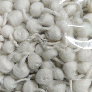 Krishna White Round Or Gol Handmade Cotton Wicks D