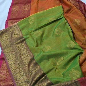 Brand New Chanderi Cotton Saree