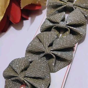 Silver Bow clip