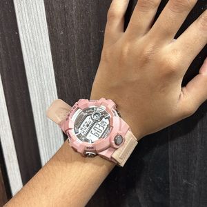 Pink Colour Watch  For Women