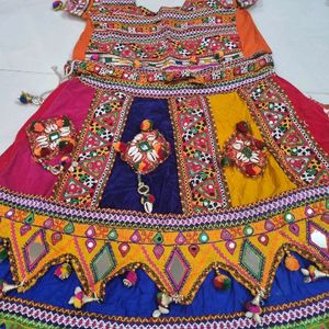 Navratri Heavy Chaniya Choli With Dupatta Multi