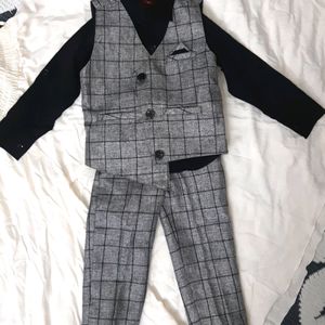 2years Boy Trendy Checks Dress