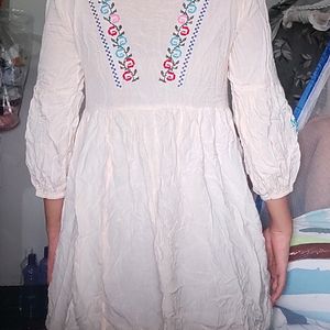 Embroidery Short Kurti