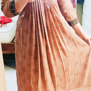 Brown Maxi Dress Cute