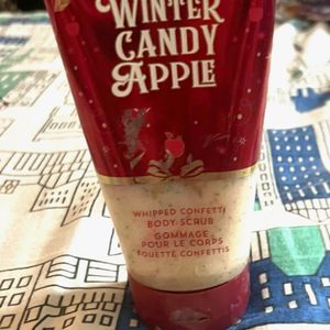 BBW Winter Candy Apple Body Scrub