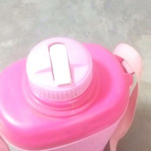 Pink Coloured Water Bottle