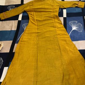 Mustard Kurta For Women