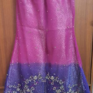 Lehanga Choli with Net Dupatta