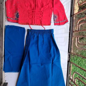 Youngsters Heavy Work Lehenga Choli (7-9years)