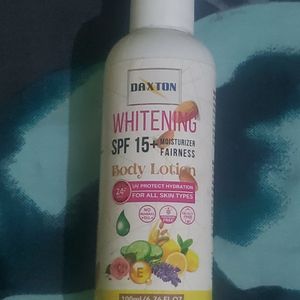 Whitening SP 15+ MOISTURIZER FAIRNESS