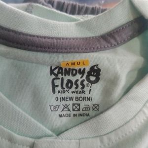 Amul Candyfloss Full Sleevs Suit For New Born Baby