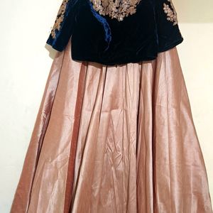 Beautiful Navy Blue Lehnga