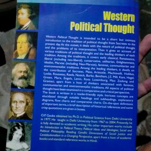 India's Ancient Past And Western Political Thoughts