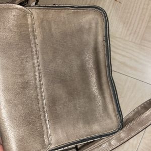 Khaki Color Sling Bag