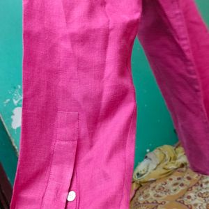 Men's Shirt Pink Colour