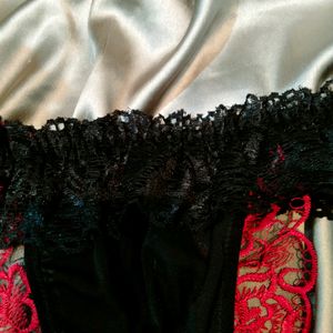 Black Red Fancy Panty