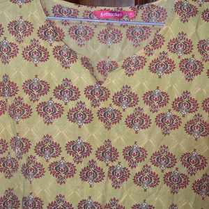 Ethnicity Pure Cotton Kurta For Women