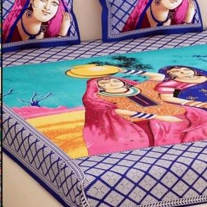 Double Bedsheet  Pack Of 1