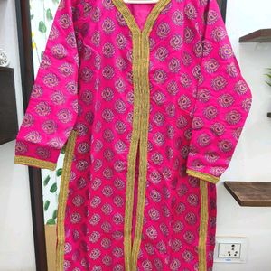 Banarasi Open Kurti With Lehnga