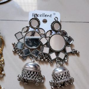 Combo Of 11 Earrings With Freebie