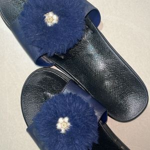 Blue Slippers