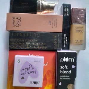 8 Product Combo Lakme , Plum And Manish Malhotra