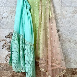 Festive Wear Sharara Set With Dupatta