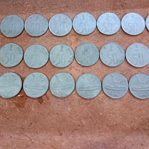 50 Paisa Old Coin Set Of 30