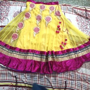 Party Wear Full Flair Lehnga💛💞💛