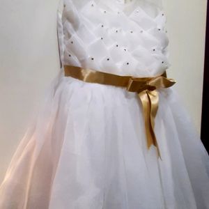 White Fairy Girls Dress