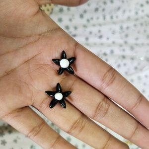 Black Flower Set