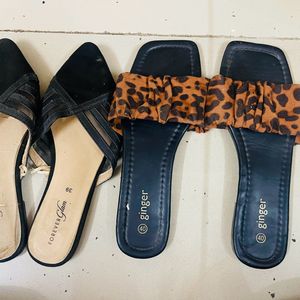 2 Pair Of Flats