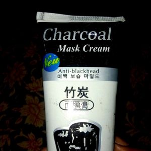 Anti - Black & White Head Charcoal Face Mask