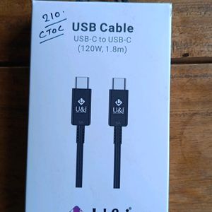 USB-C to USB-C