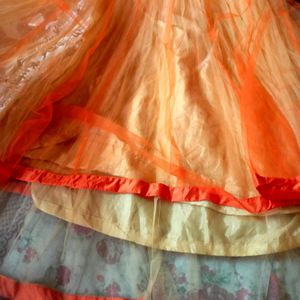 A New Gown Orange Colour