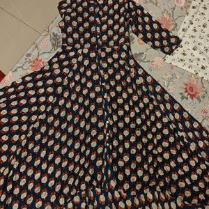 Premium Cotton Block Print Dress