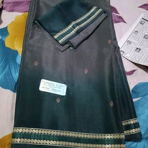 Beautiful Saree With Unstitched Blouse
