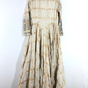 Cream Long Gown(Women’s)