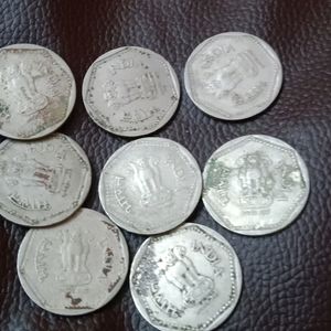 1989 Old Coin 🔥 NOIDA 8 Pcs Combo