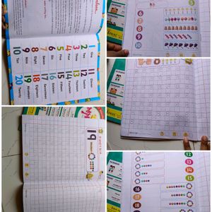 Alphabet And Numbers Tracing Book