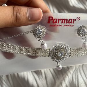 Silver Daimond Chokers !