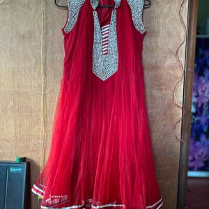 Red Ethnic Suit