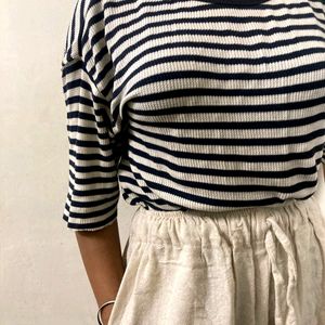 Striped Tee/ Tshirt Regular Wear