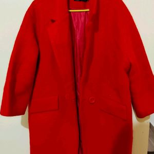 Women's Red Winter Coat