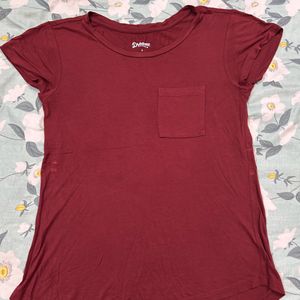 Maroon Top