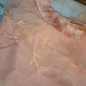 Peach Lehnga